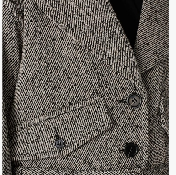 SOLD ‼️Marissa Webb Collective Grey Short Jacket Sz M - Picture 7 of 12